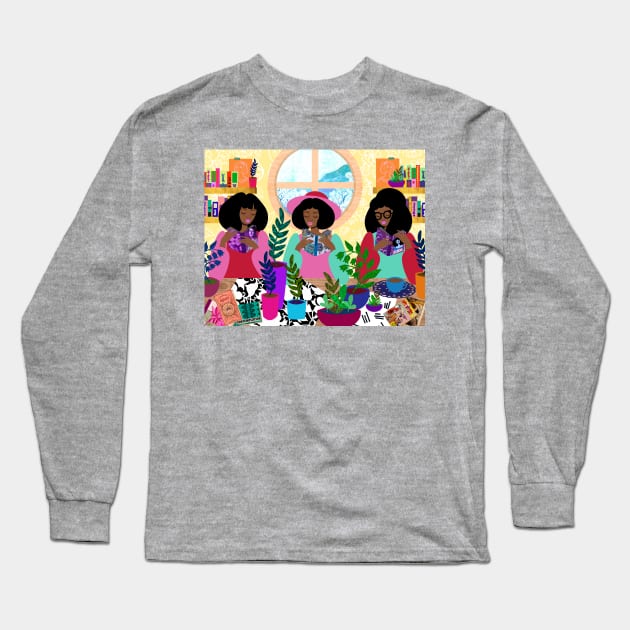 Library Long Sleeve T-Shirt by tabithabianca